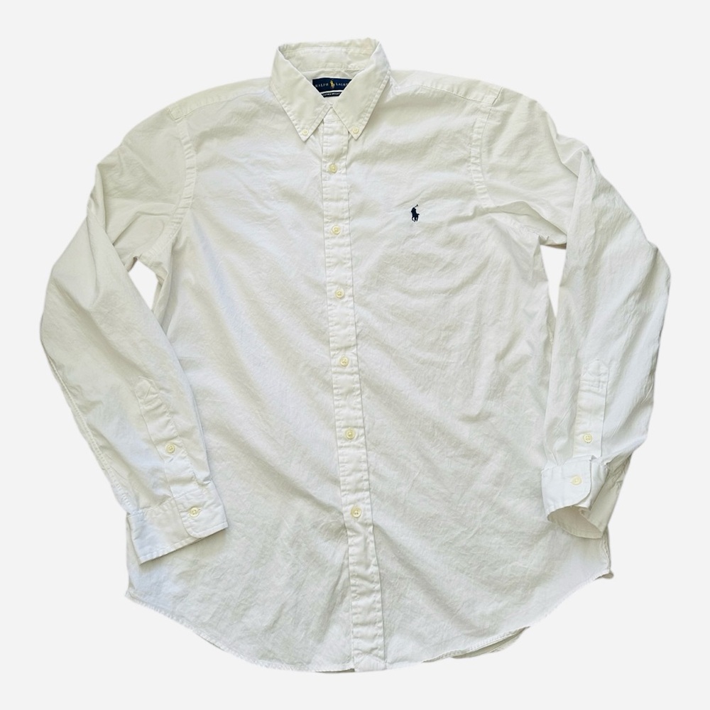 Ralph Lauren Blue Label White Button Down Shirt